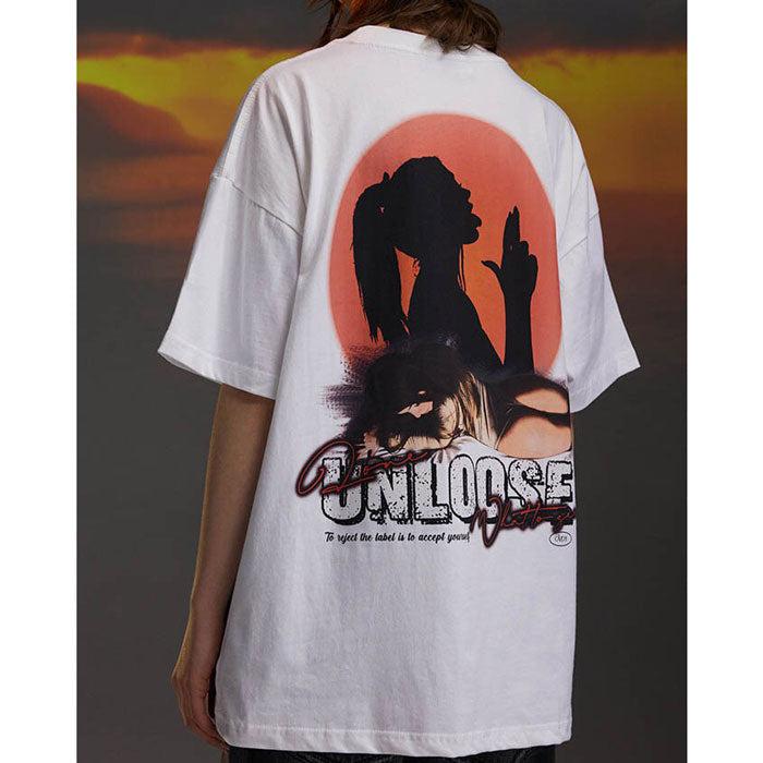 T-Shirt Oversize "Sunset" -TENSHI™ STREETWEAR